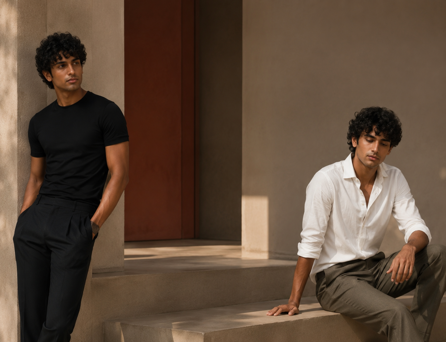 Two models in relaxed city-essential fits